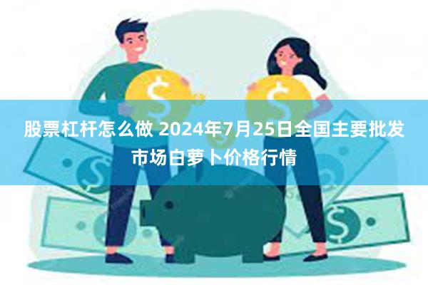 股票杠杆怎么做 2024年7月25日全国主要批发市场白萝卜价格行情